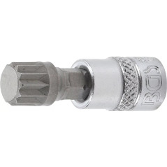 Douille à Embouts 6,3 mm (1/4 ) - Denture Multiple Intérieure XZN M10 - Précision et Robustesse - BGS