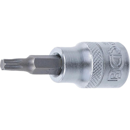 Douille à Embouts 10 mm (3/8) - Profil Torx T25 - Précision et Robustesse, Acier - D-Work