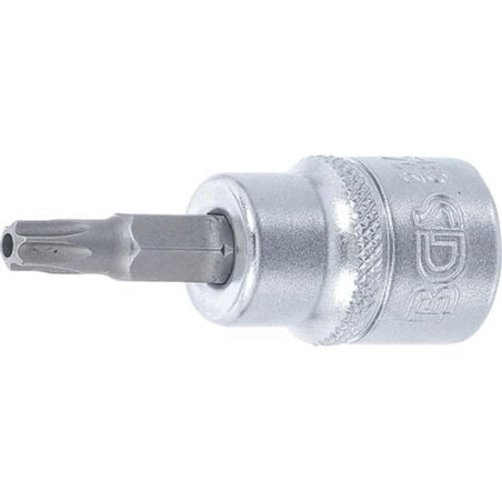 Douille à Embouts 10 mm (3/8) Profil T Torx T27 - Précision et Robustesse, Acier - D-Work