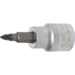 Douille à Embouts 10 mm (3/8 ) Cruciforme PZ1 - - Précision et Robustesse - BGS