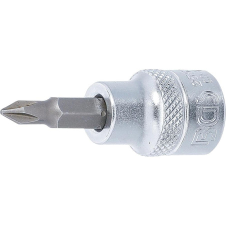 Douille à Embouts 10 mm (3/8 ) Cruciforme PH1 Précision et Robustesse - BGS
