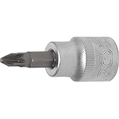 Douille à Embouts 10 mm (3/8 ) Cruciforme PZ2 Précision et Robustesse - BGS