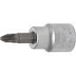 Douille à Embouts 10 mm (3/8 ) Cruciforme PZ2 Précision et Robustesse - BGS