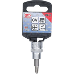 Douille à Embouts 10 mm (3/8 ) Cruciforme PH2 Précision et Robustesse - BGS