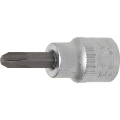 Douille à Embouts 10 mm (3/8) Cruciforme PH3 Précision et Robustesse, Acier, Pro - D-Work