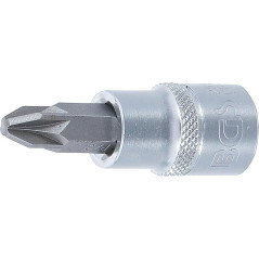 Douille à Embouts 10 mm (3/8 ) Cruciforme PH3 Précision et Robustesse - BGS