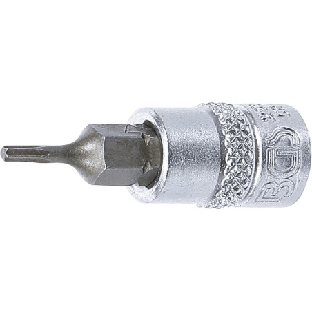 Douille à Embouts 6,3 mm (1/4) Profil Torx T7 - Précision et Durabilité, Acier - D-Work