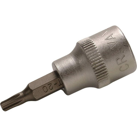 Douille à Embouts 10 mm (3/8 ) Profil T Torx T20 - - Précision et Robustesse - BGS