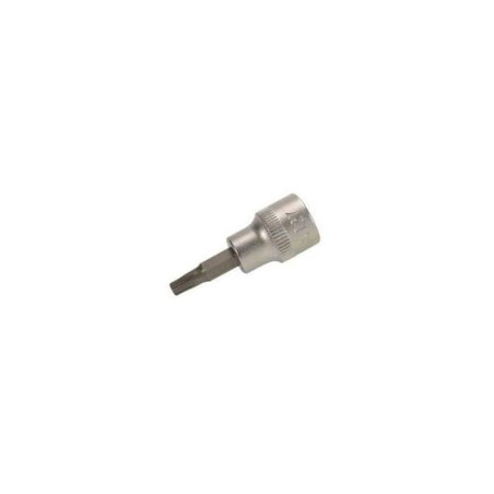 Douille à Embouts 10 mm (3/8) Profil T Torx - Perçage T25 - Précision et Robustesse, Acier - D-Work