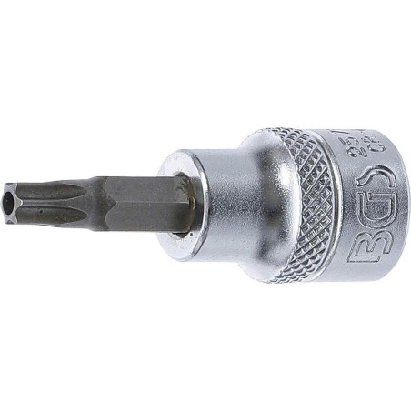 Douille à Embouts 10 mm (3/8 ) Profil T Torx - Perçage T30 - Précision et Robustesse - BGS