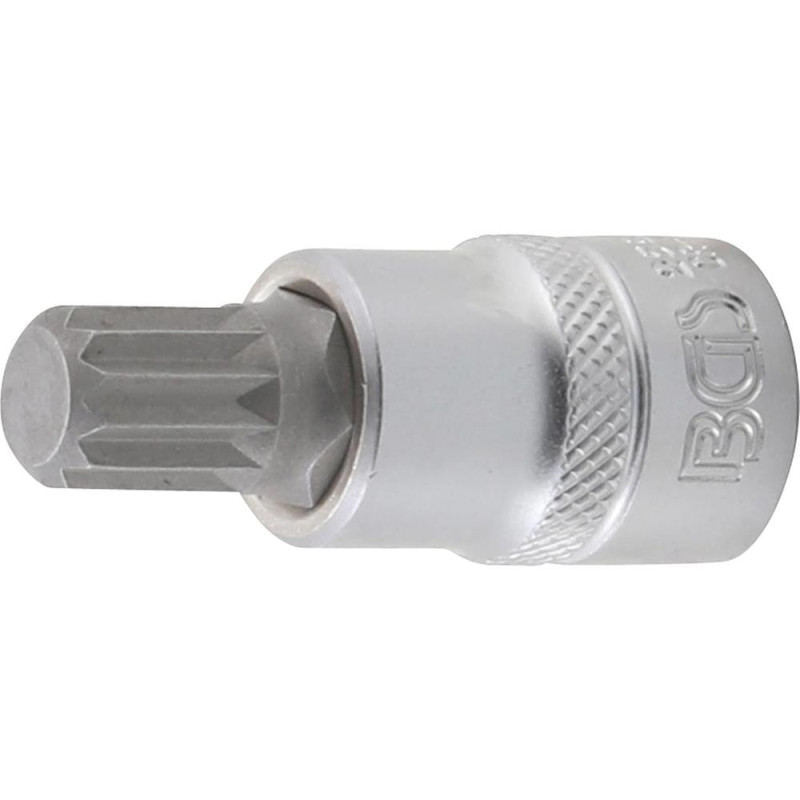 Douille à Embouts 10 mm (3/8 ) - Denture Multiple Intérieure XZN M12 - Précision et Robustesse - BGS