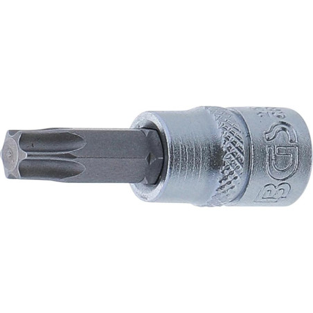 Douille à Embouts 6,3 mm (1/4) Profil Torx T40 - Précision et Robustesse, Acier - D-Work