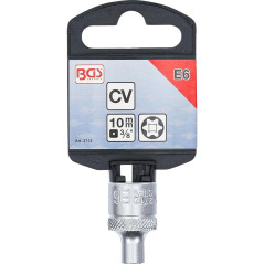 Douille pour Clé Profil E 10 mm (3/8) Précision et Robustesse, Acier - D-Work