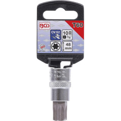Douille à Embouts 10 mm (3/8 ) Profil Torx T60 - - Précision et Robustesse - BGS