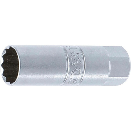 Douille de Bougie 10 mm (3/8 ) - 16 mm, 12 Pans - Acier Résistant - Précision et Durabilité - BGS