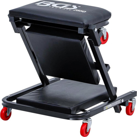 Chariot de Visite - 46,2 x 11,3 x 105,5 cm - Robuste et Maniable, Acier, Pro - D-Work