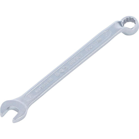 Clé Mixte Coudée 7 mm - Acier, Précision et Maniabilité, Zones Difficiles - D-Work