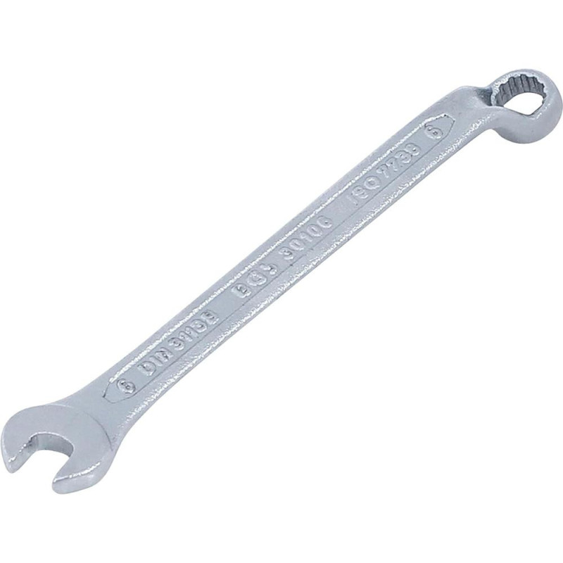 Clé Mixte Coudée 6 mm - Acier Résistant - Précision et Maniabilité - BGS