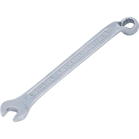Clé Mixte Coudée 6 mm - Précision et Maniabilité, Zones Difficiles, Acier Résistant - D-Work