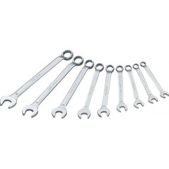 Clé Mixte Coudée 9 mm - Acier Résistant - Précision et Confort d Utilisation - BGS