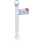Clé Mixte Coudée 10 mm - Acier Résistant - Précision et Maniabilité, Zones Difficiles - D-Work