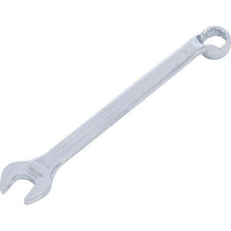 Clé Mixte Coudée 15 mm - Acier Résistant - Prise Ferme et Durable - BGS