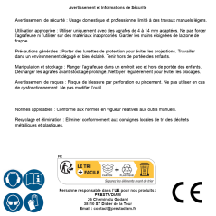 Agrafeuse Manuelle - Agrafes 4-14 mm - Précision et Robustesse - BGS