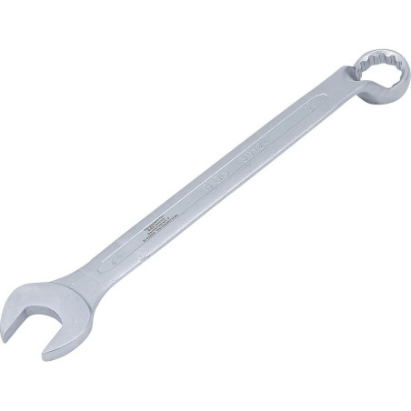 Clé Mixte Coudée 24 mm - Prise Ferme et Durable, Zones Difficiles, Acier Résistant - D-Work