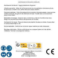 Clé Mixte 11/16 - Précision et Robustesse, Pro, Acier, 20,7 cm - D-Work