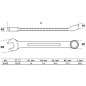 Clé Mixte 15/16 - Acier Résistant - Outil de Serrage Polyvalent - BGS