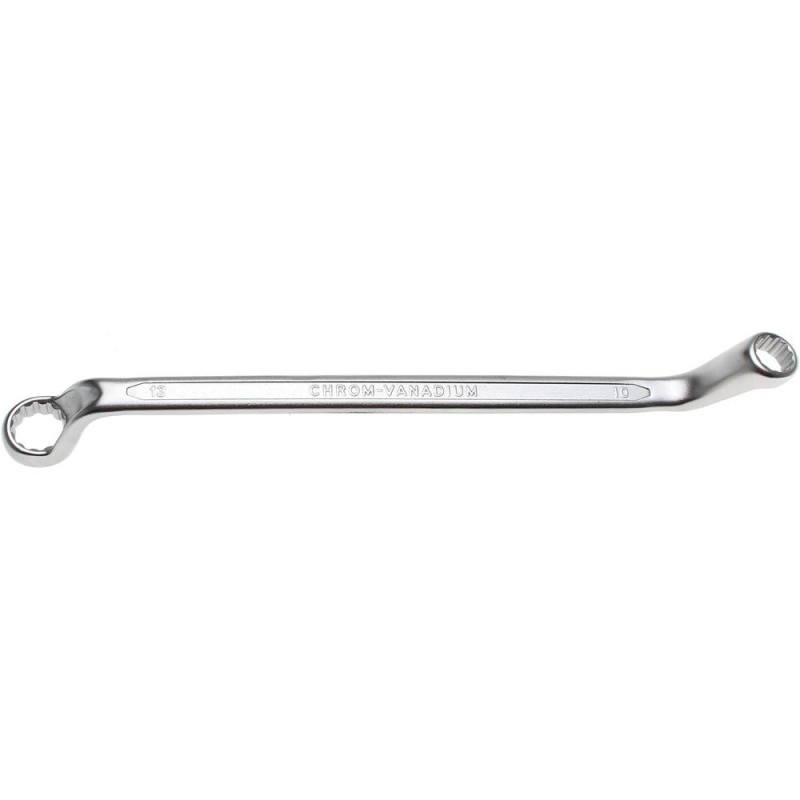 Clé à Œil Contre-Coudée 10 x 13 mm - Acier Résistant - Précision et Confort d Utilisation - BGS