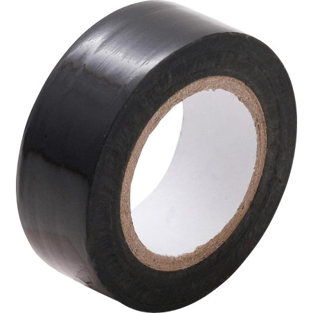 Bande Adhésive Multi-Usages 19 mm x 10 m - Noire, Résistante et Polyvalente - Pro - D-Work