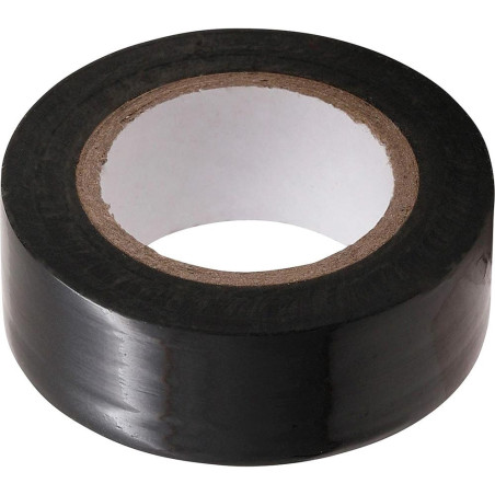 Bande Adhésive Multi-Usages 19 mm x 10 m - Noire, Résistante et Polyvalente - - BGS