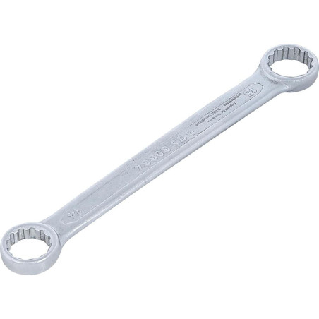 Clé Polygonale Double Embouts Extra Plate 14 x 15 mm - Précision et Maniabilité, Acier Résistant - D-Work