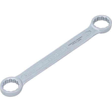 Clé Polygonale Double Embouts Extra Plate 16 x 17 mm - Précision et Maniabilité - Acier Résistant - D-Work