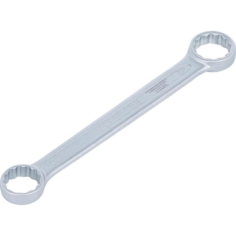 Clé Polygonale Double Embouts Extra Plate 20x22 mm - Acier Résistant - Accès Facile et Précis - BGS