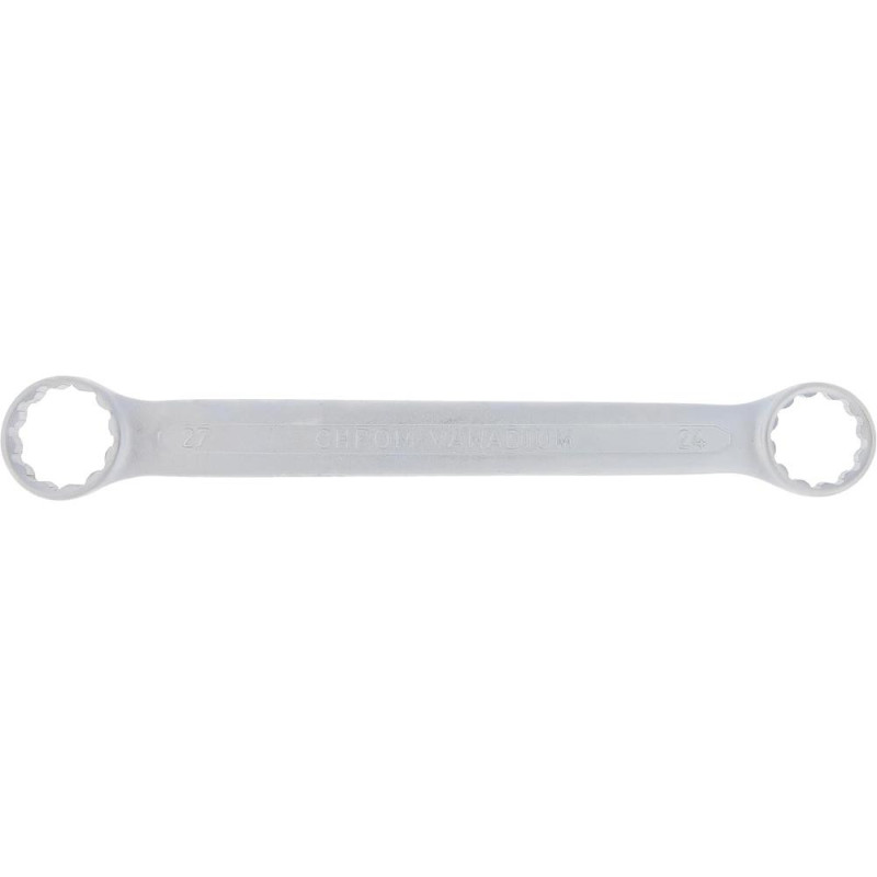 Clé Polygonale Double Embouts Extra Plate 24 x 27 mm - Acier Résistant - Précision et Accessibilité - D-Work