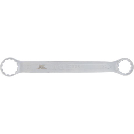 Clé Polygonale Double Embouts Extra Plate 24x27 mm - Acier Résistant - Précision et Accessibilité - BGS