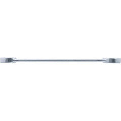 Clé Polygonale Double Embouts Extra Plate 25x28 mm - Acier Résistant - Précision et Accessibilité - BGS