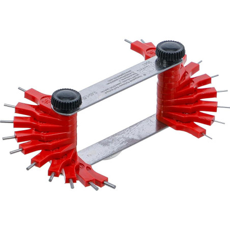 Jauge de Buses 0,45-1,50 mm - Lot de 20 pcs - Précision et Polyvalence - Acier, Pro - D-Work