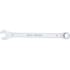 Clé Mixte 6 mm - Prise et Serrage Fiables, Zones Difficiles - Acier Résistant - D-Work