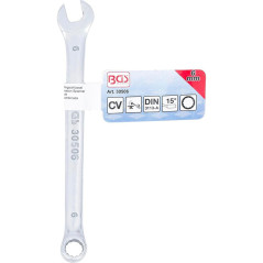 Clé Mixte 6 mm - Acier Résistant - Prise et Serrage Fiables - BGS