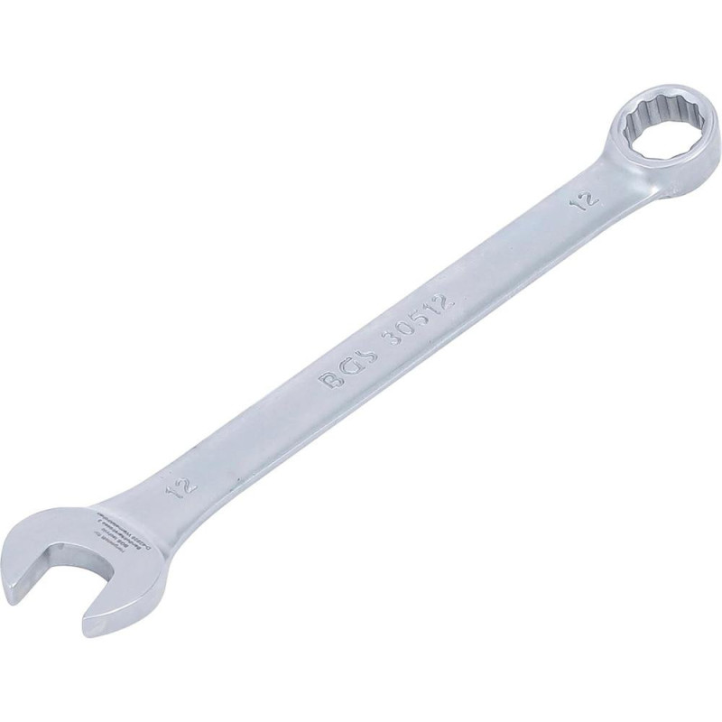 Clé Mixte 12 mm - Outil en Acier Résistant - Précision et Durabilité - BGS