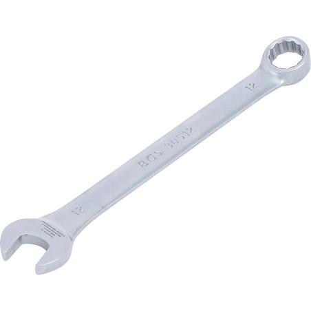 Clé Mixte 12 mm - Outil en Acier Résistant - Précision et Durabilité - BGS