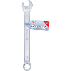 Clé Mixte 11 mm - Précision et Durabilité, Zones Difficiles, Acier, Usage Polyvalent - D-Work