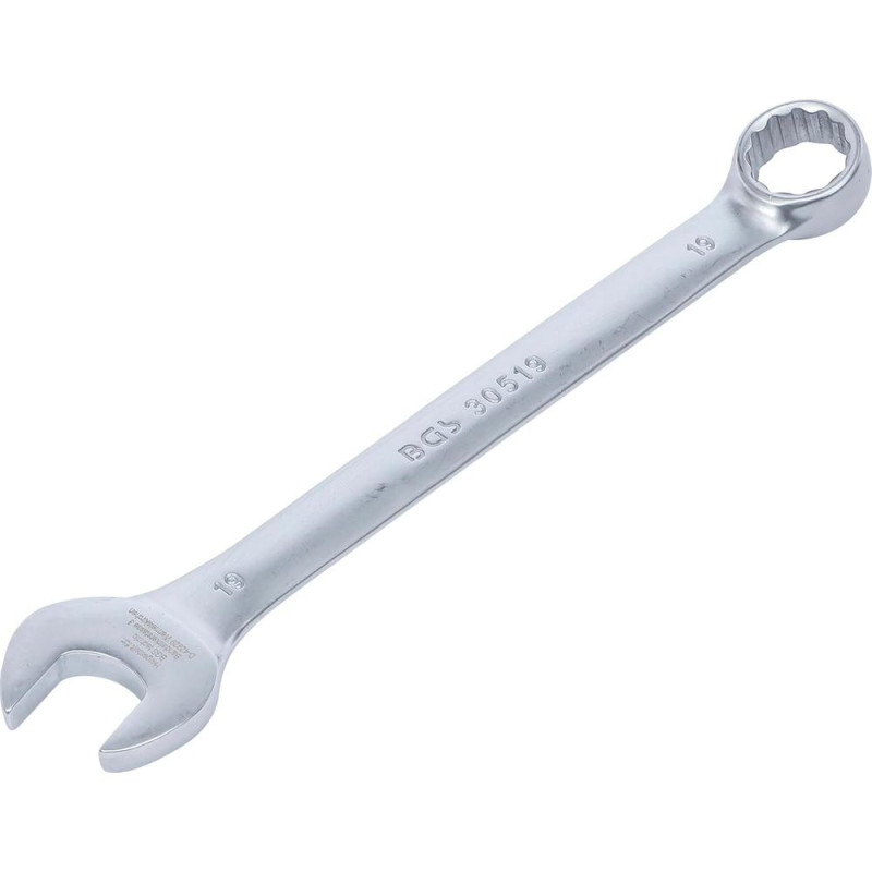 Clé Mixte 19 mm - Acier, 228 mm - Précision et Robustesse, Pro - D-Work