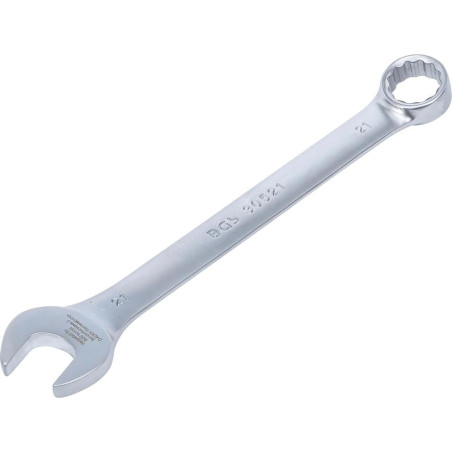 Clé Mixte 21 mm - Acier, 224 g - Précision et Robustesse - BGS