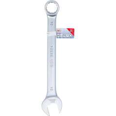 Clé Mixte 24 mm - Acier Résistant - Outil Polyvalent et Durable - BGS