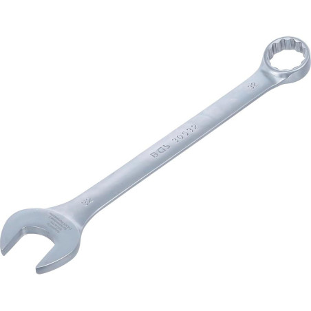 Clé Mixte 32 mm - Acier Résistant - Outil de Serrage Polyvalent - BGS