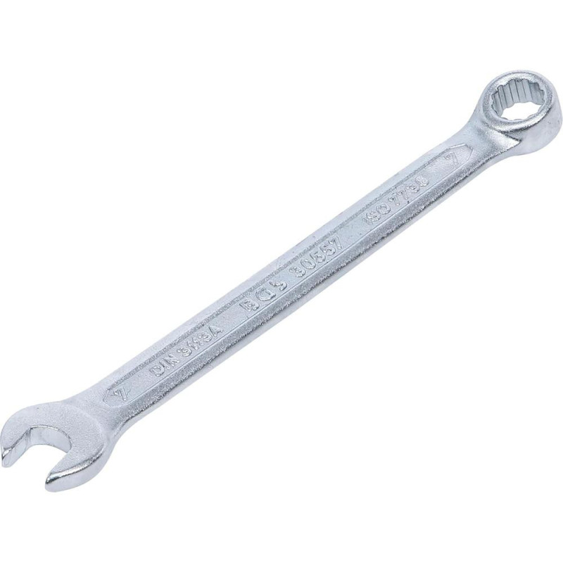 Clé Mixte 7 mm - Acier, Précision et Robustesse - BGS